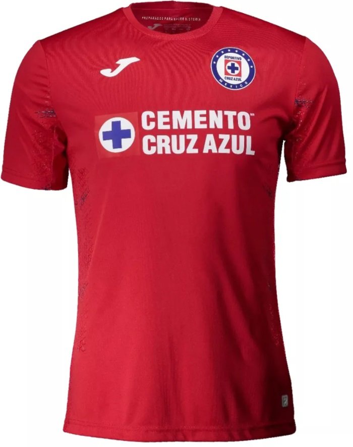 Camisa oficial Joma Cruz Azul 2020 2021 II Goleiro